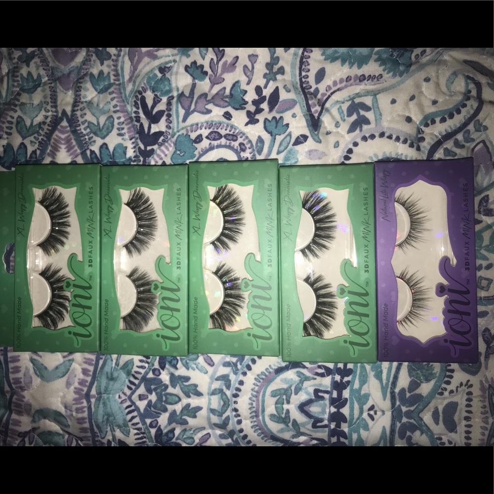 💥5/$15 False mink eyelashes